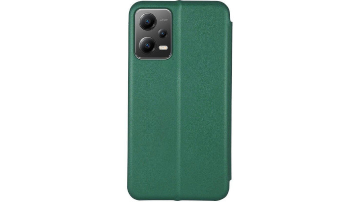Кожаный чехол (книжка) Classy для Xiaomi Poco X5 5G / Note 12 5G Зеленый - фото
