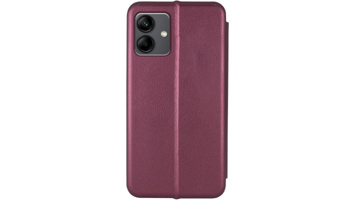 Кожаный чехол (книжка) Classy для Samsung Galaxy A04e Бордовый - фото