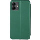 Кожаный чехол (книжка) Classy для Samsung Galaxy A04e Зеленый - фото