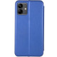 Кожаный чехол (книжка) Classy для Samsung Galaxy A04e Синий - фото