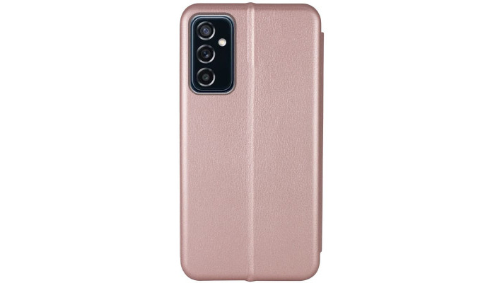 Кожаный чехол (книжка) Classy для Samsung Galaxy A14 4G/5G Rose Gold - фото