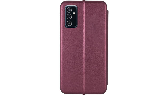 Кожаный чехол (книжка) Classy для Samsung Galaxy A24 4G Бордовый - фото