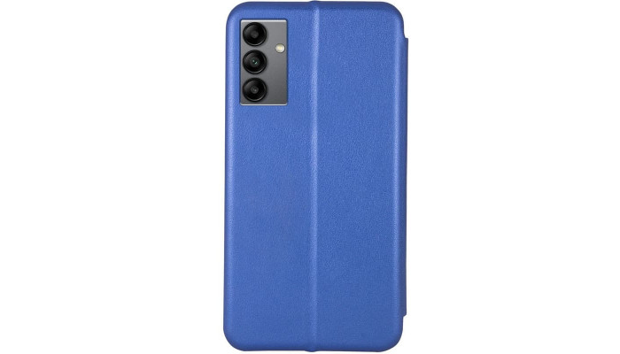 Кожаный чехол (книжка) Classy для Samsung Galaxy A24 4G Синий - фото