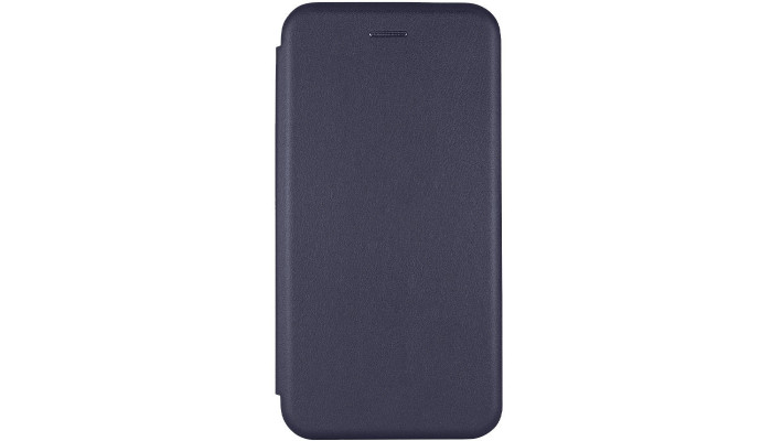 Кожаный чехол (книжка) Classy для Xiaomi Redmi 12 Темно-синий - фото