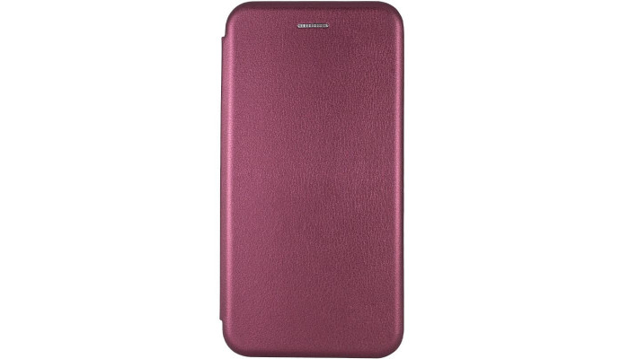 Кожаный чехол (книжка) Classy для Oppo A58 4G Бордовый - фото