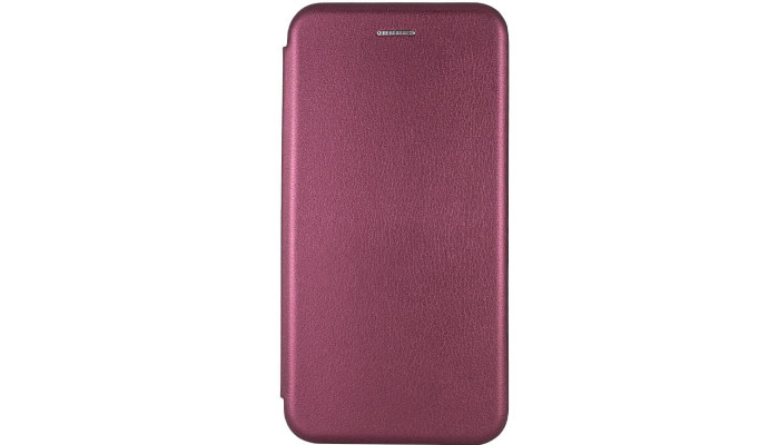 Кожаный чехол (книжка) Classy для Samsung Galaxy A05 Бордовый - фото