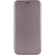 Кожаный чехол (книжка) Classy для Samsung Galaxy A05 Серый - фото
