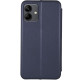 Кожаный чехол (книжка) Classy для Samsung Galaxy A05 Темно-синий - фото
