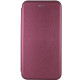 Кожаный чехол (книжка) Classy для Samsung Galaxy A25 5G Бордовый - фото