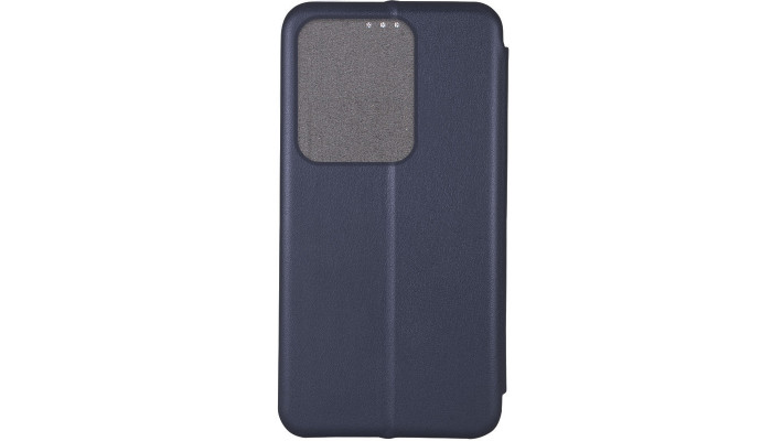 Кожаный чехол (книжка) Classy для Xiaomi Redmi Note 13 4G Темно-синий - фото
