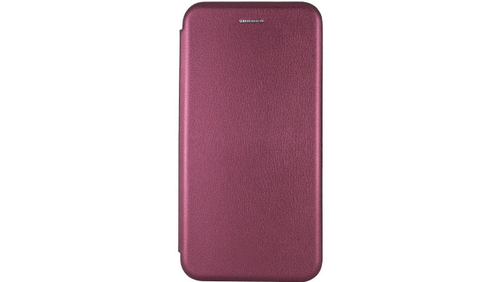 Кожаный чехол (книжка) Classy для Samsung Galaxy A55 Бордовый - фото