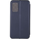 Кожаный чехол (книжка) Classy для Samsung Galaxy A55 Темно-синий - фото