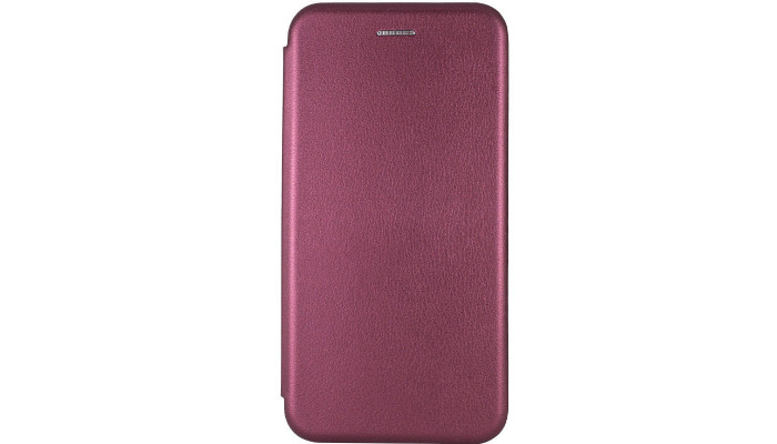 Кожаный чехол (книжка) Classy для Samsung Galaxy A35 Бордовый - фото