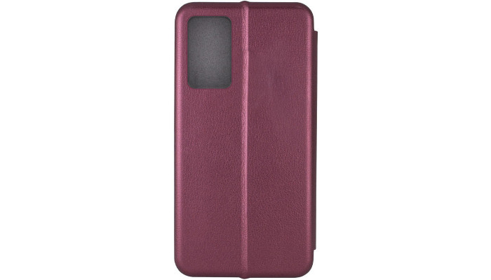 Кожаный чехол (книжка) Classy для Samsung Galaxy A35 Бордовый - фото