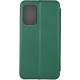Кожаный чехол (книжка) Classy для Samsung Galaxy A35 Зеленый - фото