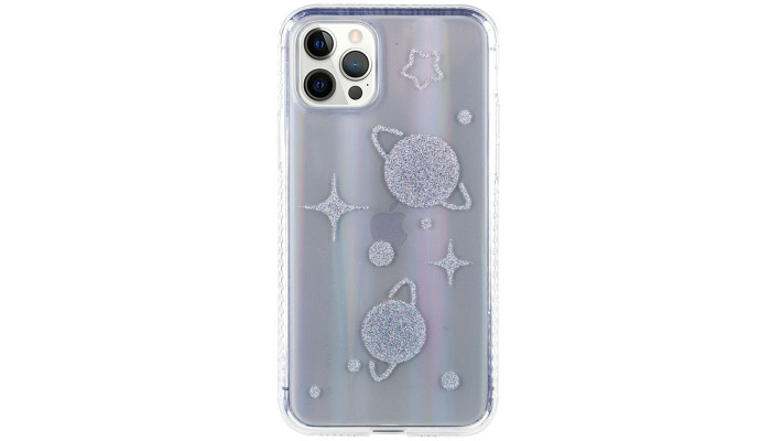 TPU+Glass чохол Aurora Space для Apple iPhone 12 Pro Max (6.7