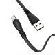 Дата кабель Hoco X40 Noah USB to Type-C (1m) Черный - фото