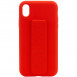 Чохол Silicone Case Hand Holder для Apple iPhone XS Max (6.5") Червоний / Red