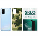 Захисна плівка SKLO Back (на задню панель) Camo для Samsung Galaxy M01s Зелений / Army Green
