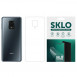 Защитная гидрогелевая пленка SKLO (на заднюю панель) для Xiaomi Poco M3 Прозрачный