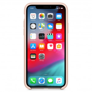 Чехол Silicone Case without Logo (AA) для Apple iPhone XS Max (6.5