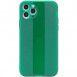 Чохол TPU Glossy Line Full Camera для Apple iPhone 12 Pro (6.1") Зелений