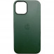 Кожаный чехол Leather Case (AAA) with MagSafe and Animation для Apple iPhone 13 Pro Max (6.7") Sequoia Green
