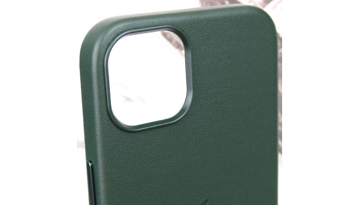 Шкіряний чохол Leather Case (AAA) with MagSafe and Animation для Apple iPhone 13 (6.1