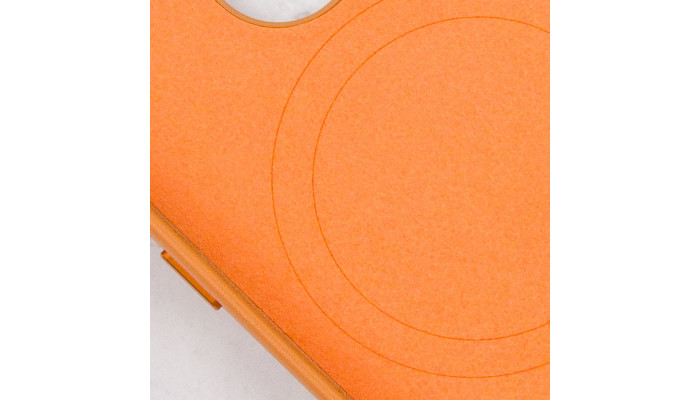 Кожаный чехол Leather Case (AAA) with MagSafe and Animation для Apple iPhone 14 Pro (6.1
