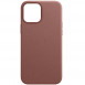Кожаный чехол Leather Case (AAA) with MagSafe and Animation для Apple iPhone 14 Pro Max (6.7") Umber