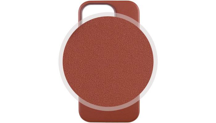 Шкіряний чохол Leather Case (AAA) with MagSafe and Animation для Apple iPhone 14 Pro Max (6.7