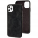 Шкіряний чохол Croco Leather для Apple iPhone 11 Pro (5.8") Black