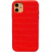 Шкіряний чохол Croco Leather для Apple iPhone 11 (6.1") Red