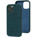 Шкіряний чохол Croco Leather для Apple iPhone 12 Pro Max (6.7") Green