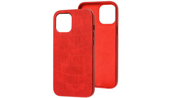 Кожаный чехол Croco Leather для Apple iPhone 13 Pro Max (6.7