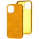 Шкіряний чохол Croco Leather для Apple iPhone 13 (6.1") Yellow