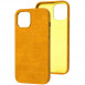 Кожаный чехол Croco Leather для Apple iPhone 14 Pro (6.1") Yellow