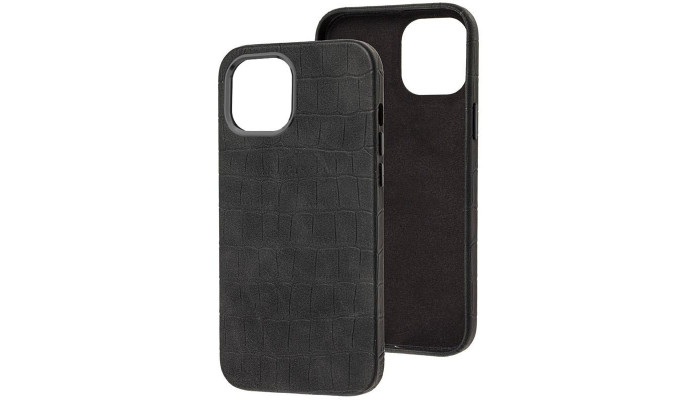 Кожаный чехол Croco Leather для Apple iPhone 14 Plus (6.7