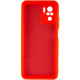 Чехол Silicone Cover My Color Full Camera (A) для Xiaomi Redmi Note 10 / Note 10s Красный / Red - фото