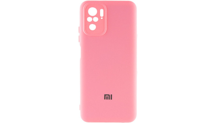 Чохол Silicone Cover My Color Full Camera (A) для Xiaomi Redmi Note 10 / Note 10s Рожевий / Pink - фото