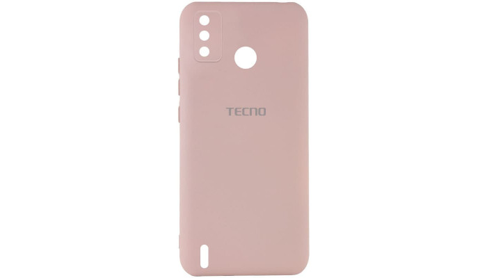Чохол Silicone Cover My Color Full Camera (A) для TECNO Spark 6 Go Рожевий / Pink Sand - фото