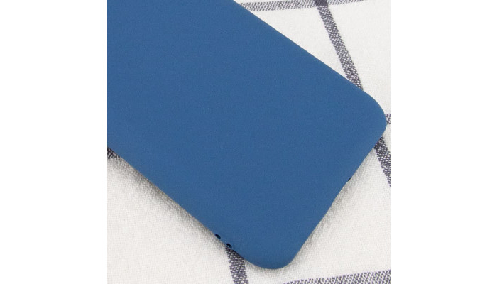 Чехол Silicone Cover My Color Full Camera (A) для TECNO Spark 6 Go Синий / Navy blue - фото