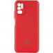 Чохол Silicone Cover My Color Full Camera (A) для Xiaomi Redmi Note 10 5G / Poco M3 Pro Червоний / Red