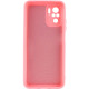 Чехол Silicone Cover Full Camera without Logo (A) для Xiaomi Redmi Note 10 / Note 10s Розовый / Pink - фото