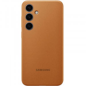 Кожаный чехол Leather Case (AAA) для Samsung Galaxy S24 Brown