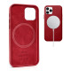 Шкіряний чохол Leather Case (AAA) with MagSafe для Apple iPhone 12 Pro / 12 (6.1