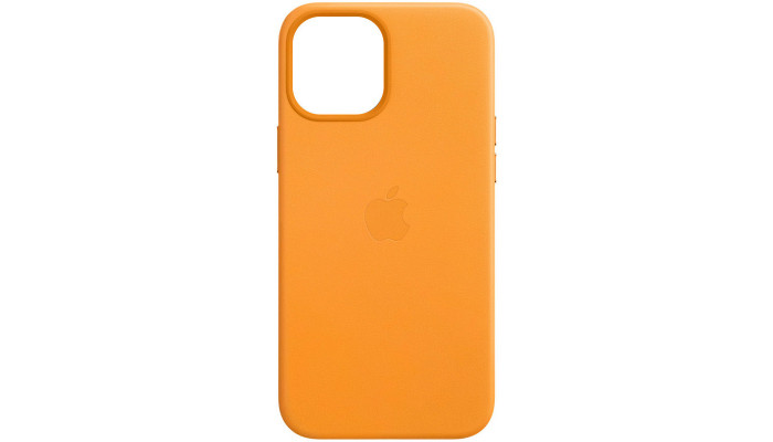 Кожаный чехол Leather Case (AAA) with MagSafe для Apple iPhone 12 Pro Max (6.7