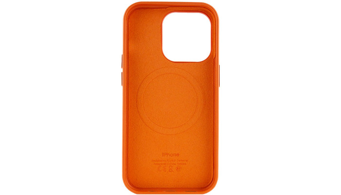 Шкіряний чохол Leather Case (AAA) with MagSafe для Apple iPhone 13 Pro (6.1