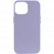 Шкіряний чохол Leather Case (AAA) with MagSafe для Apple iPhone 13 (6.1") Wisteria