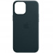 Кожаный чехол Leather Case (AAA) with MagSafe для Apple iPhone 14 (6.1") Succulent